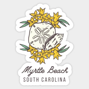 Myrtle Beach South Carolina SC Tourist Souvenir Sticker